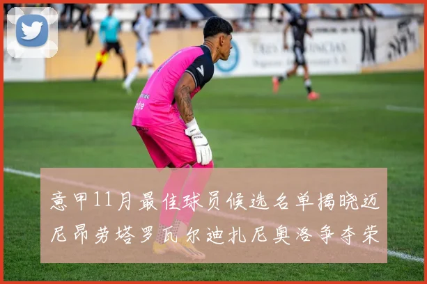 意甲11月最佳球员候选名单揭晓迈尼昂劳塔罗瓦尔迪扎尼奥洛争夺荣誉